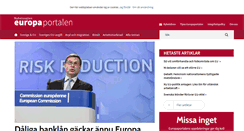 Desktop Screenshot of europaportalen.se